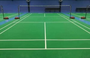 Badminton Court Lines. 